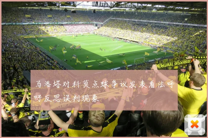马洛塔对科莫点球争议发表看法呼吁反思误判现象